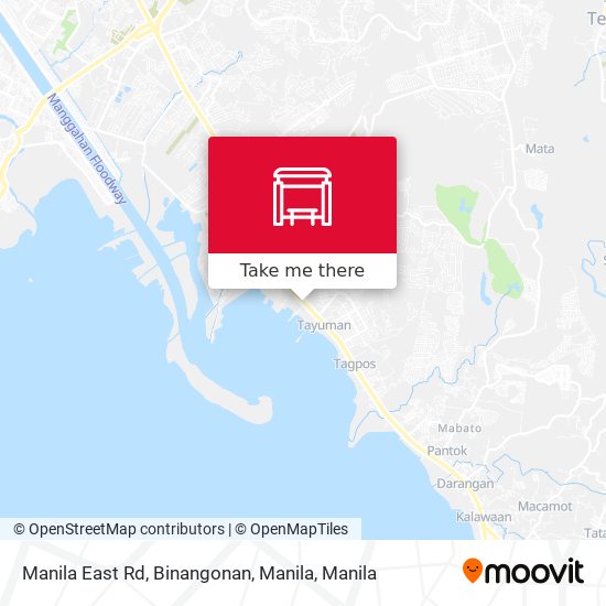 Manila East Rd, Binangonan, Manila map