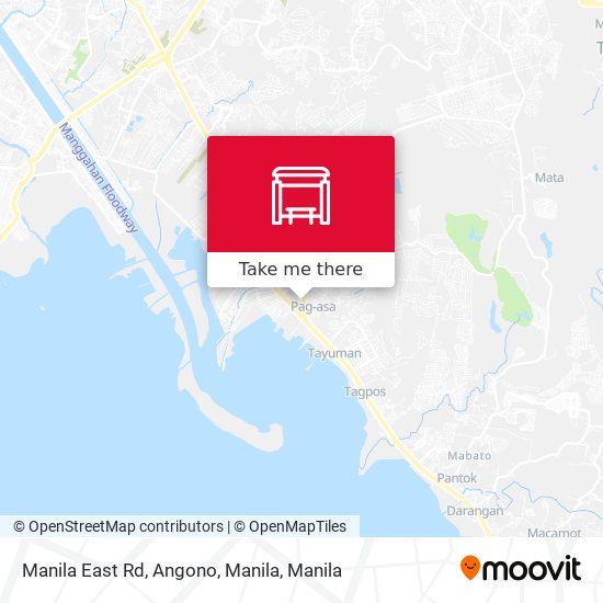Manila East Rd, Angono, Manila map