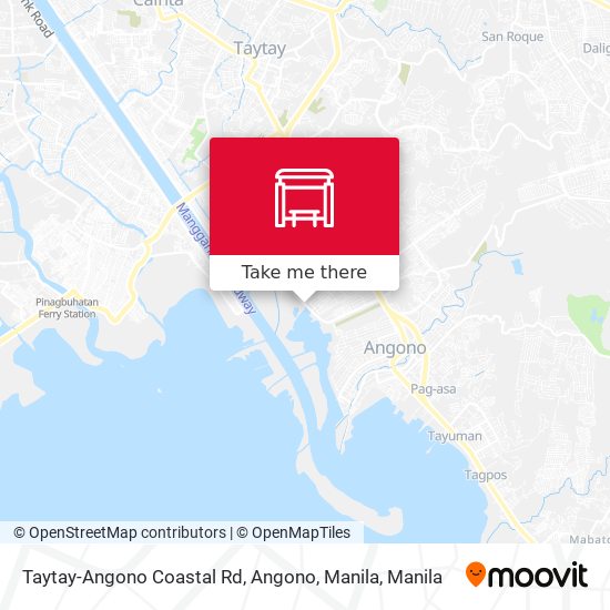 Taytay-Angono Coastal Rd, Angono, Manila map