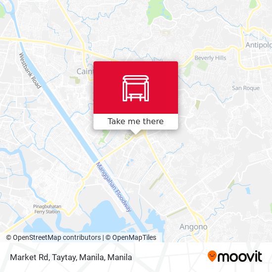 Market Rd,  Taytay, Manila map