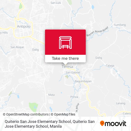 Quiterio San Jose Elementary School, Quiterio San Jose Elementary School map