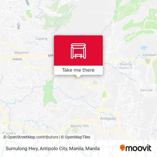 Sumulong Hwy, Antipolo City, Manila map