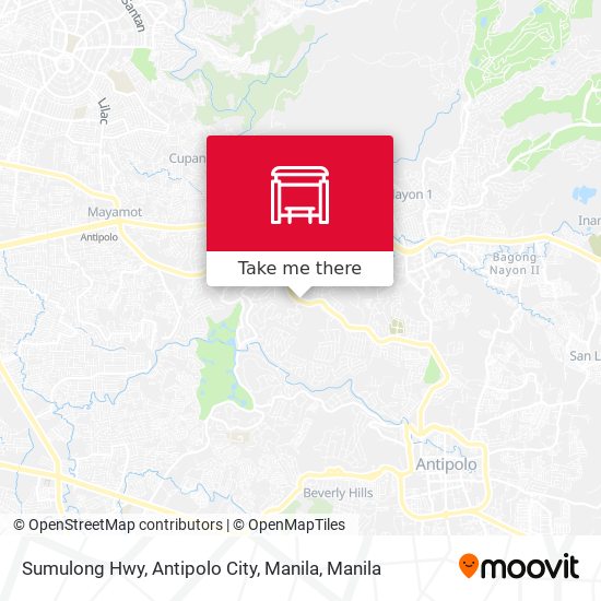 Sumulong Hwy, Antipolo City, Manila map