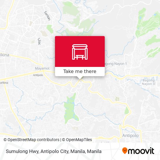 Sumulong Hwy, Antipolo City, Manila map