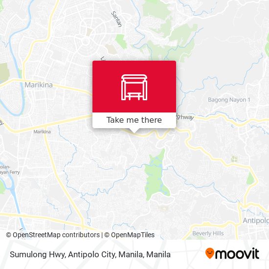 Sumulong Hwy, Antipolo City, Manila map