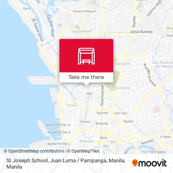 St Joseph School, Juan Luma / Pampanga, Manila map