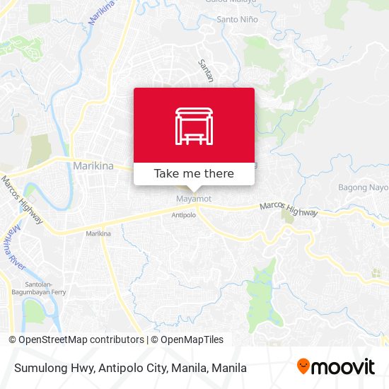 Sumulong Hwy, Antipolo City, Manila map