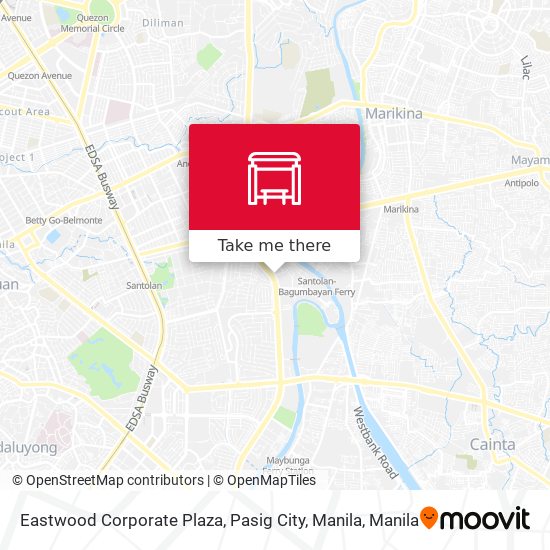 Eastwood Corporate Plaza, Pasig City, Manila map