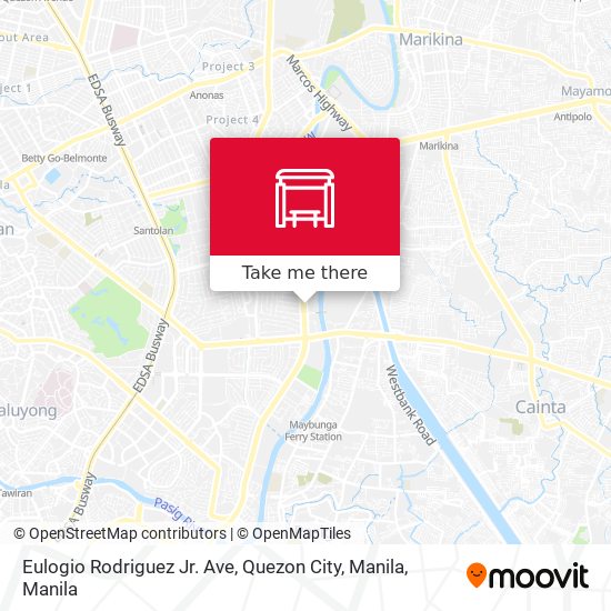 Eulogio Rodriguez Jr. Ave, Quezon City, Manila map