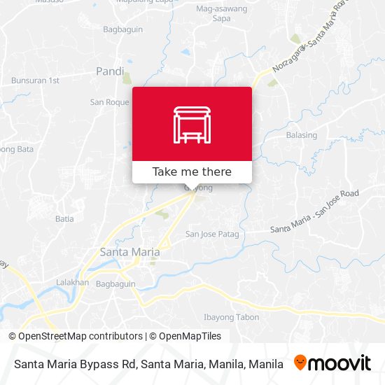Santa Maria Bypass Rd, Santa Maria, Manila map