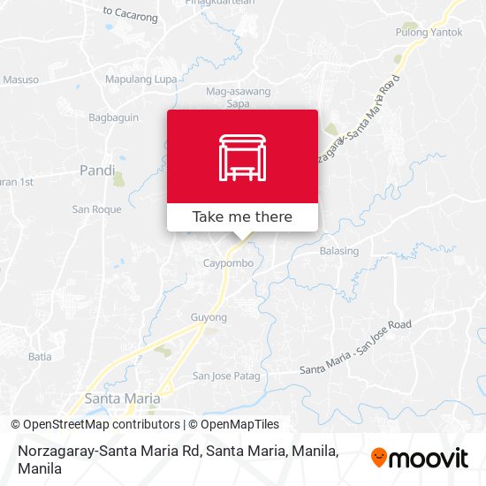 Norzagaray-Santa Maria Rd, Santa Maria, Manila map