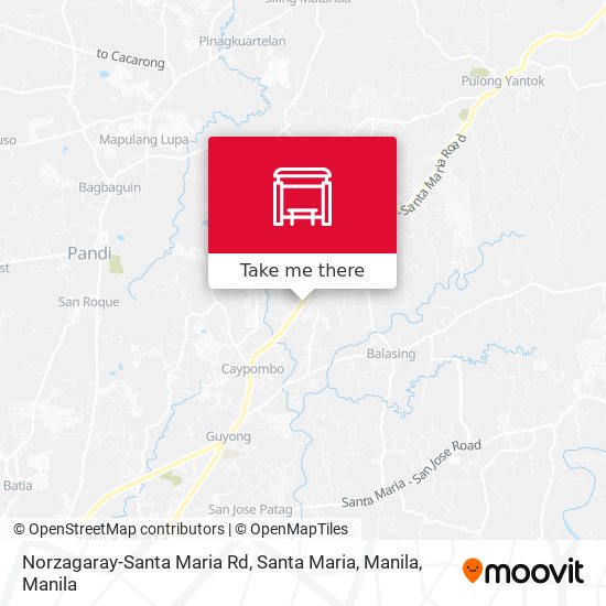 Norzagaray-Santa Maria Rd, Santa Maria, Manila map