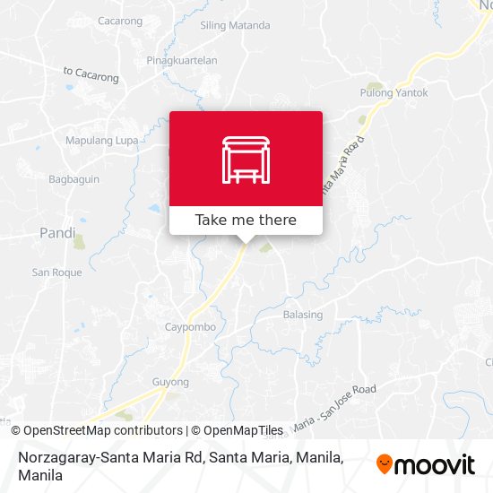 Norzagaray-Santa Maria Rd, Santa Maria, Manila map