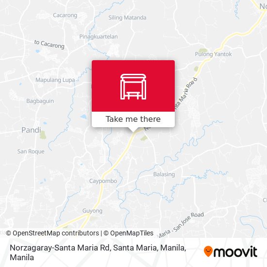 Norzagaray-Santa Maria Rd, Santa Maria, Manila map