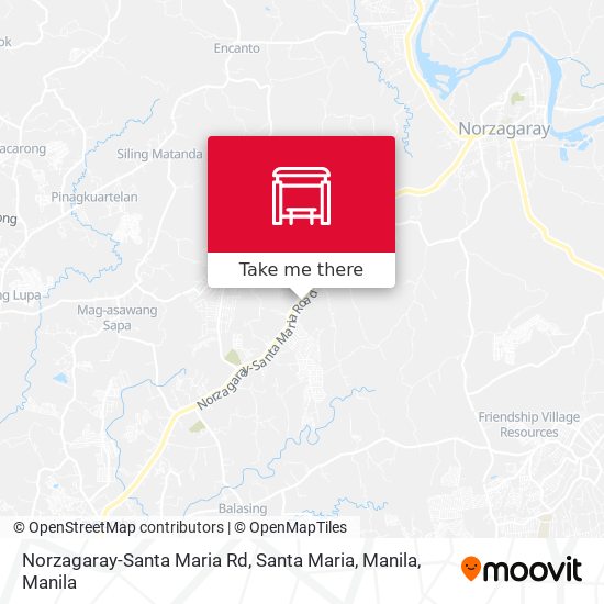 Norzagaray-Santa Maria Rd, Santa Maria, Manila map