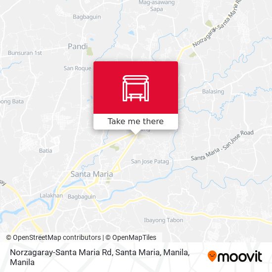 Norzagaray-Santa Maria Rd, Santa Maria, Manila map