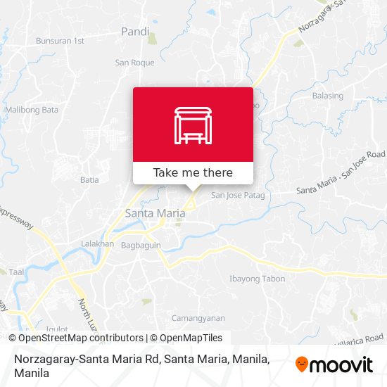 Norzagaray-Santa Maria Rd, Santa Maria, Manila map