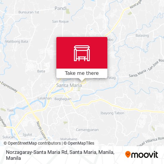 Norzagaray-Santa Maria Rd, Santa Maria, Manila map