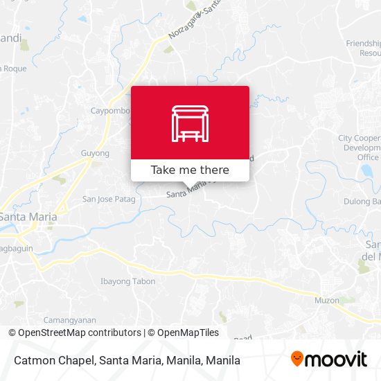 Catmon Chapel, Santa Maria, Manila map