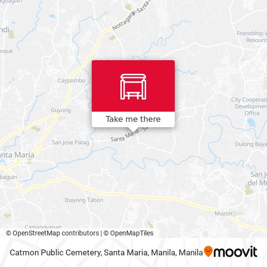 Catmon Public Cemetery, Santa Maria, Manila map
