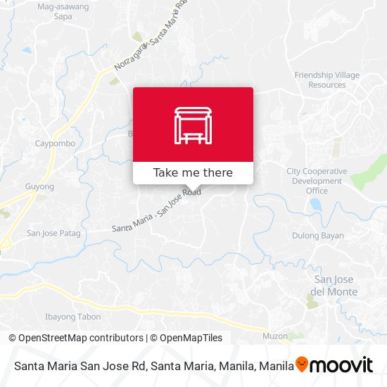 Santa Maria San Jose Rd, Santa Maria, Manila map