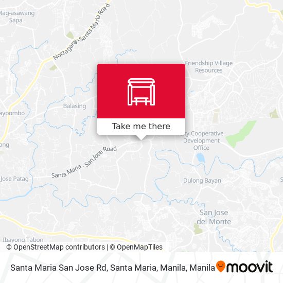 Santa Maria San Jose Rd, Santa Maria, Manila map