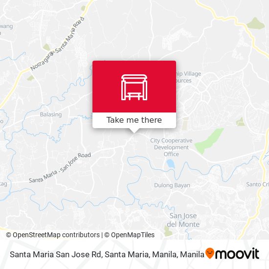 Santa Maria San Jose Rd, Santa Maria, Manila map