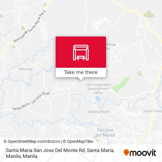 Santa Maria San Jose Del Monte Rd, Santa Maria, Manila map