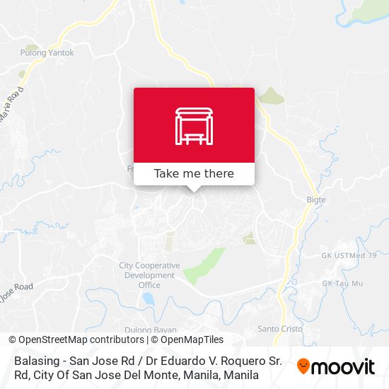Balasing - San Jose Rd / Dr Eduardo V. Roquero Sr. Rd, City Of San Jose Del Monte, Manila map