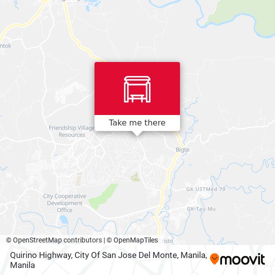 Quirino Highway, City Of San Jose Del Monte, Manila map