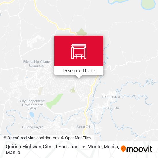 Quirino Highway, City Of San Jose Del Monte, Manila map