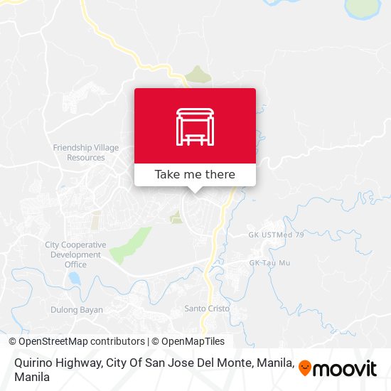 Quirino Highway, City Of San Jose Del Monte, Manila map