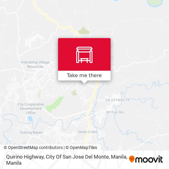 Quirino Highway, City Of San Jose Del Monte, Manila map