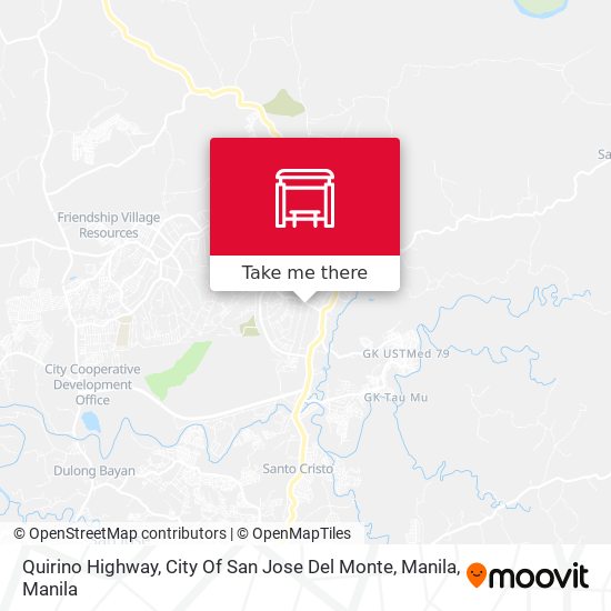Quirino Highway, City Of San Jose Del Monte, Manila map