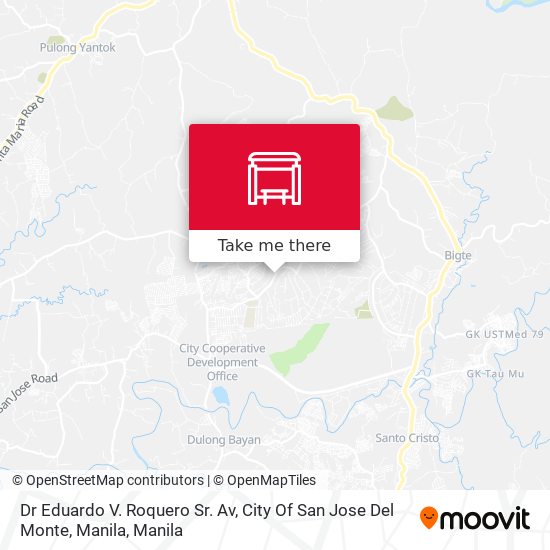 Dr Eduardo V. Roquero Sr. Av, City Of San Jose Del Monte, Manila map