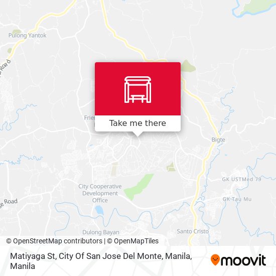 Matiyaga St, City Of San Jose Del Monte, Manila map