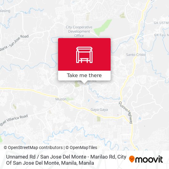 Unnamed Rd / San Jose Del Monte - Marilao Rd, City Of San Jose Del Monte, Manila map