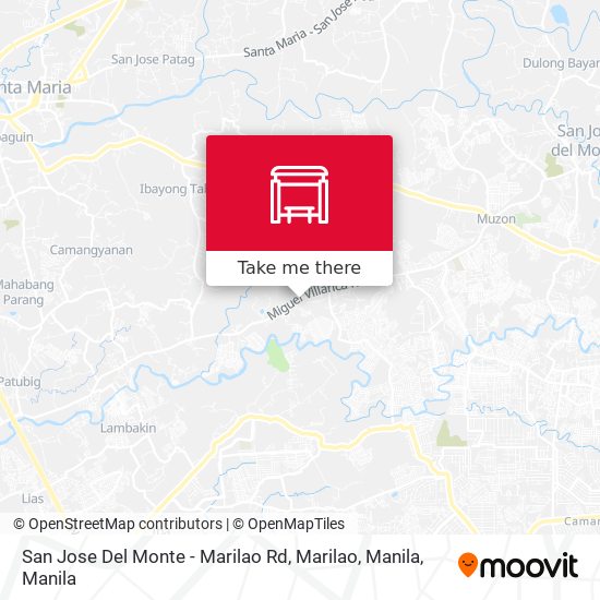 San Jose Del Monte - Marilao Rd, Marilao, Manila map