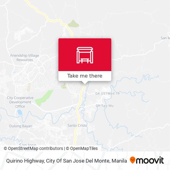 Quirino Highway, City Of San Jose Del Monte map