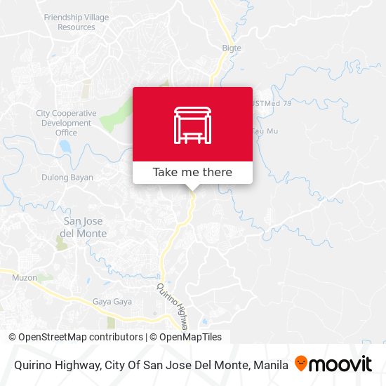 Quirino Highway, City Of San Jose Del Monte map