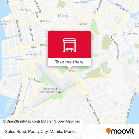 Sales Road, Pasay City, Manila map