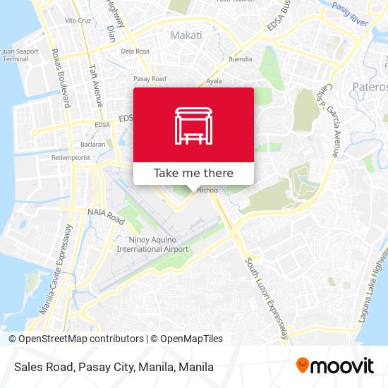 Sales Road, Pasay City, Manila map