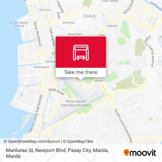 Manlunas St, Newport Blvd, Pasay City, Manila map