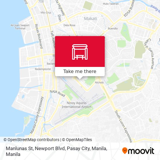 Manlunas St, Newport Blvd, Pasay City, Manila map