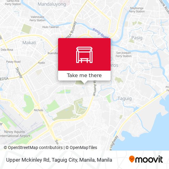 Upper Mckinley Rd, Taguig City, Manila map
