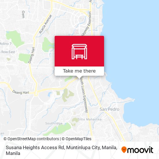 Susana Heights Access Rd, Muntinlupa City, Manila map