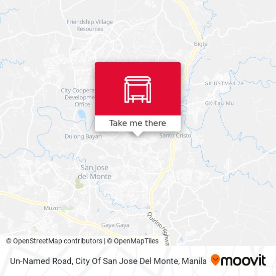 Un-Named Road, City Of San Jose Del Monte map