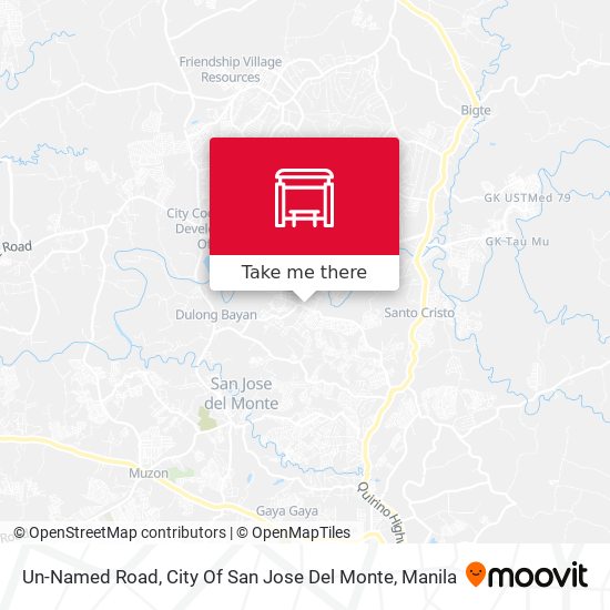 Un-Named Road, City Of San Jose Del Monte map