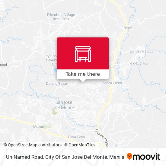 Un-Named Road, City Of San Jose Del Monte map