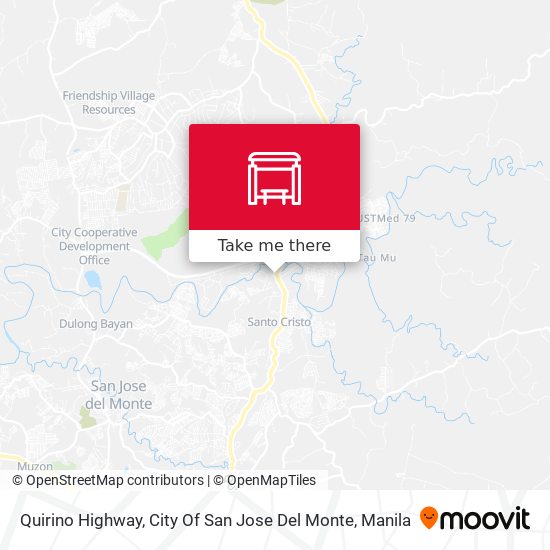 Quirino Highway, City Of San Jose Del Monte map